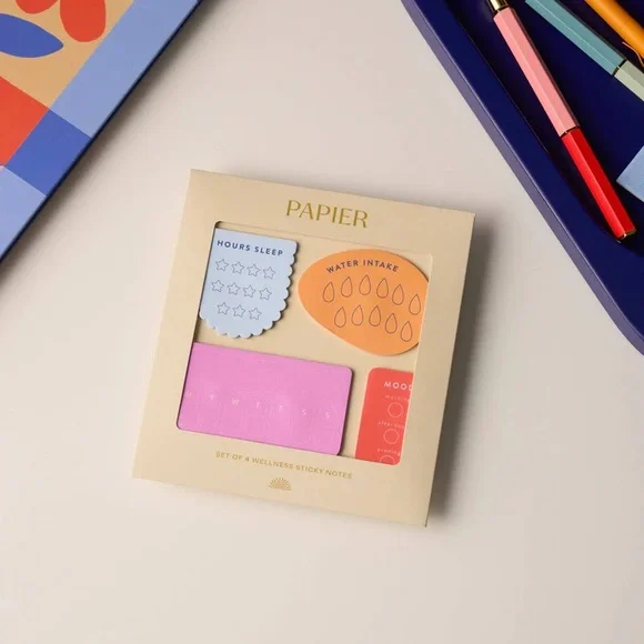 🛍️3/$10🛍️ PAPIER Wellness Sticky Notes - Picture 3 of 3